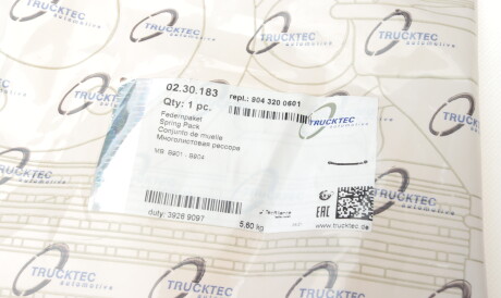 Фото 3 - Рессора TRUCKTEC 02.30.183 (0230183)