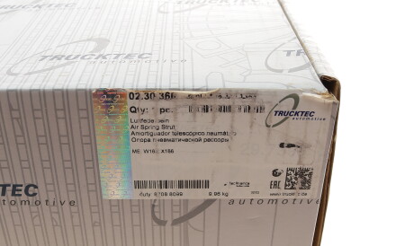 Фото 2 - Стійка амортизатору (амортизатор) TRUCKTEC 02.30.366 (0230366)