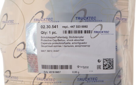 Фото 2 - Автозапчастина TRUCKTEC 02.30.541 (0230541)