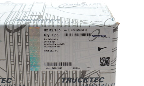 Фото 2 - Полуось TRUCKTEC 02.32.185 (0232185)