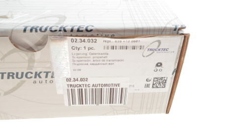 Фото 3 - Підшипник карданного валу TRUCKTEC 02.34.032 (0234032)