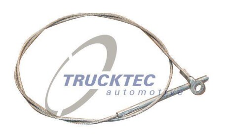 Трос ручного (центр.), DB208-310 - (a6014201785) TRUCKTEC 02.35.272