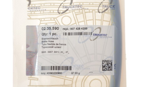 Фото 2 - Автозапчастина TRUCKTEC 02.35.590 (0235590)