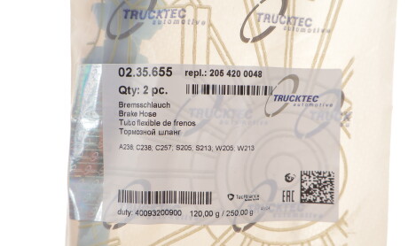 Фото 2 - Автозапчастина TRUCKTEC 02.35.655 (0235655)