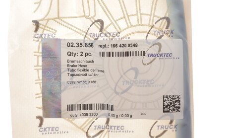 Фото 2 - Автозапчастина TRUCKTEC 02.35.658 (0235658)