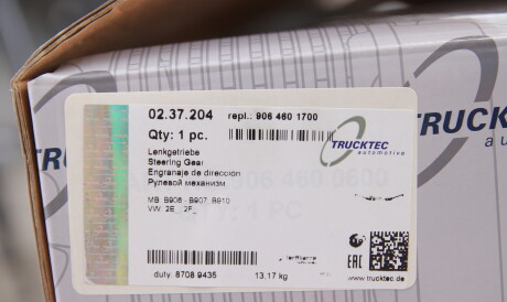 Фото 2 - Рулевая рейка и крепление TRUCKTEC 02.37.204 (0237204)