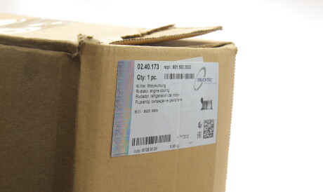 Фото 2 - Радіатор охолодження TRUCKTEC 02.40.173 (0240173)