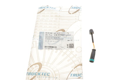 Фото 2 - Датчик зносу гальмівних колодок TRUCKTEC 02.42.096 (0242096)
