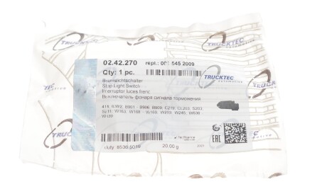 Фото 2 - Датчик стоп сигналу TRUCKTEC 02.42.270 (0242270)
