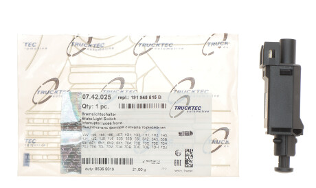 Фото 2 - Датчик стоп сигналу TRUCKTEC 07.42.025 (0742025)