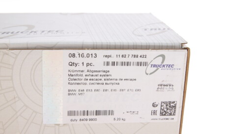 Фото 2 - Колектор TRUCKTEC 08.16.013