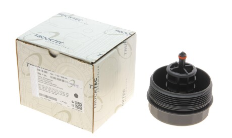 Кришка фільтра масляного BMW 1/3/4/5 N20/N52/N53/N54/N55 04- - ((11427525334)) TRUCKTEC 08.18.045