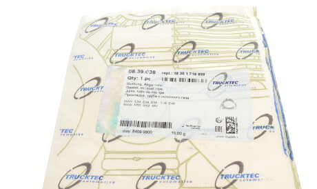 Фото 3 - Прокладка вихлопної системи TRUCKTEC 08.39.038 (0839038)