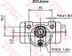 Колесный тормозной цилиндр - (9945980) TRW BWF262 (фото 2)