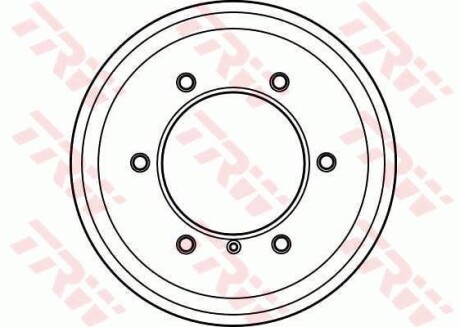 Фото 2 - Тормозной барабан TRW DB4012