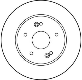 Фото 2 - Тормозной диск TRW DF1028
