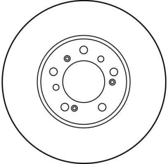 Фото 2 - Тормозной диск TRW DF1119