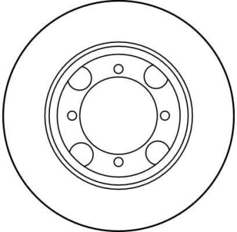 Фото 2 - Тормозной диск TRW DF1428