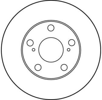 Фото 2 - Тормозной диск TRW DF1430