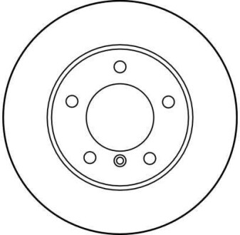 Фото 2 - Тормозной диск TRW DF1599