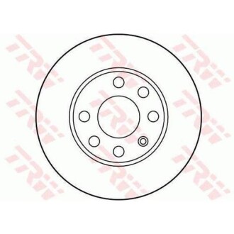 Фото 2 - Гальмівний диск TRW DF1607