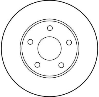 Фото 2 - Тормозной диск TRW DF1647