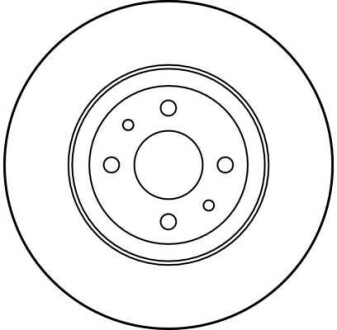 Фото 2 - Тормозной диск TRW DF1757