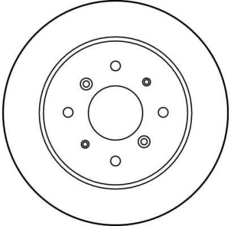 Фото 2 - Тормозной диск TRW DF1815