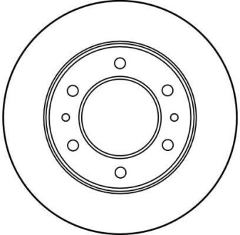 Фото 2 - Гальмівний диск TRW DF1920