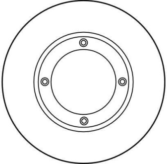 Фото 2 - Тормозной диск TRW DF1925