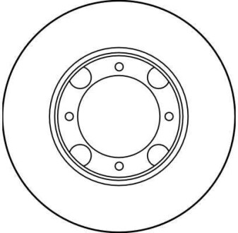 Фото 2 - Тормозной диск TRW DF1958