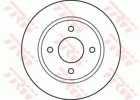 Фото 2 - Тормозной диск TRW DF2611