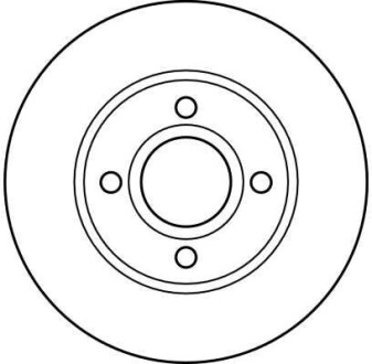 Фото 2 - Тормозной диск TRW DF2622