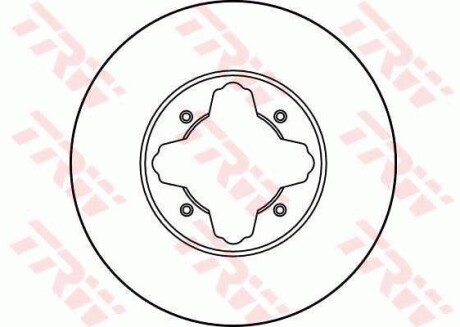 Фото 2 - Тормозной диск TRW DF2679