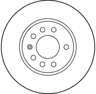 Фото 2 - Гальмівний диск TRW DF2681