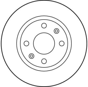 Фото 2 - Тормозной диск TRW DF2782