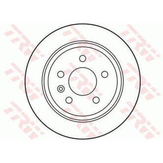 Фото 2 - Гальмівний диск TRW DF2794