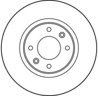 Фото 2 - Тормозной диск TRW DF2796