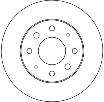 Фото 2 - Гальмівний диск TRW DF4032