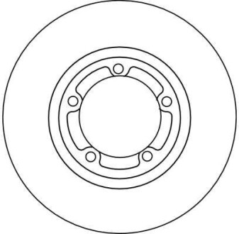 Фото 2 - Тормозной диск TRW DF4102