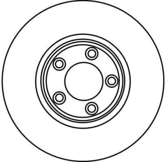 Фото 2 - Тормозной диск TRW DF4106