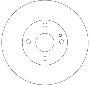 Фото 2 - Тормозной диск TRW DF4119