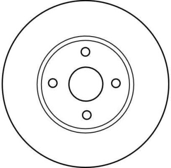 Фото 2 - Гальмівний диск TRW DF4121