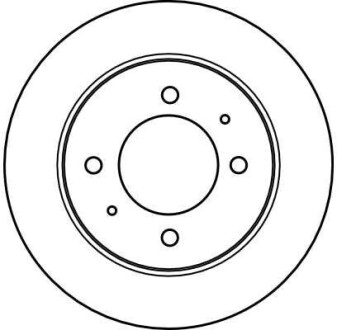 Фото 2 - Тормозной диск TRW DF4122