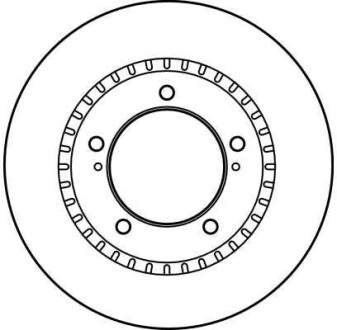 Фото 2 - Тормозной диск TRW DF4156