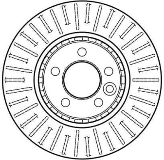 Фото 2 - Тормозной диск TRW DF4202