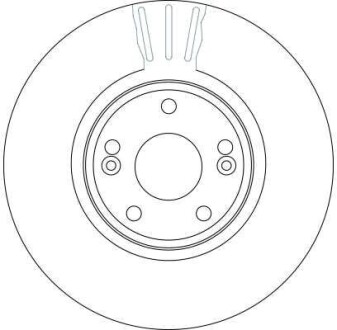 Фото 2 - Тормозной диск TRW DF4229S