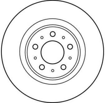 Фото 2 - Тормозной диск TRW DF4233