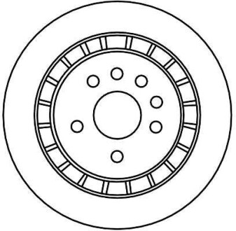 Фото 2 - Тормозной диск TRW DF4337