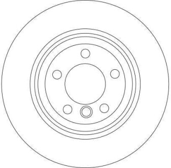 Фото 2 - Тормозной диск TRW DF4391